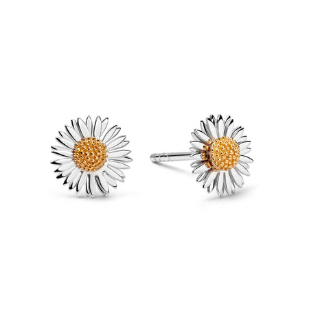 Silver Daisy Stud Earrings - Daisy London Jewellery