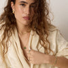 Mixed Gemstone Tennis Set 18ct Gold Plate