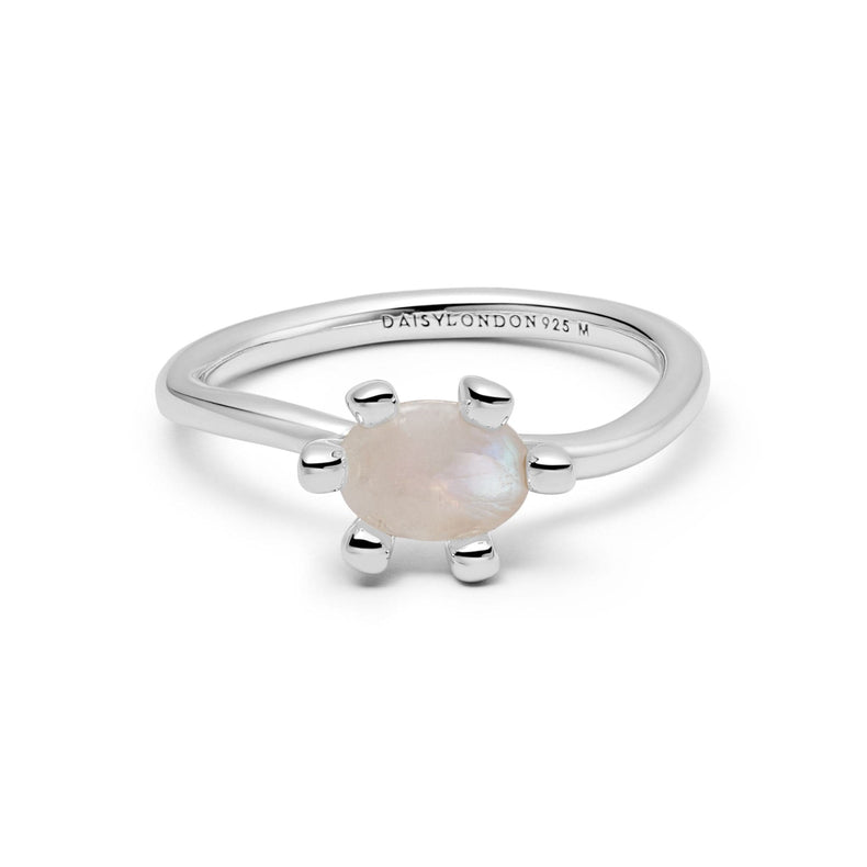Moonstone Claw Ring Sterling Silver recommended