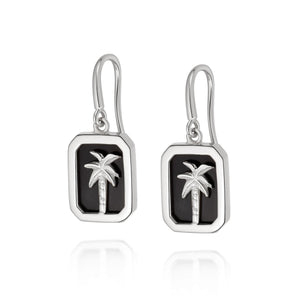 Palm Tree Earrings Sterling Silver recommended