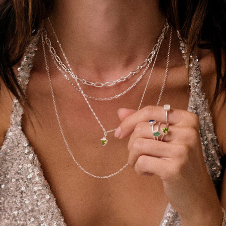 Peridot August Birthstone Ring Sterling Silver recommended