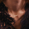 Personalised Carrie Necklace 9ct Solid Gold
