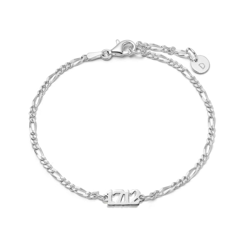 Personalised Date Bracelet Sterling Silver recommended