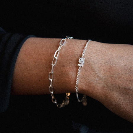 Personalised Initials Bracelet Sterling Silver recommended