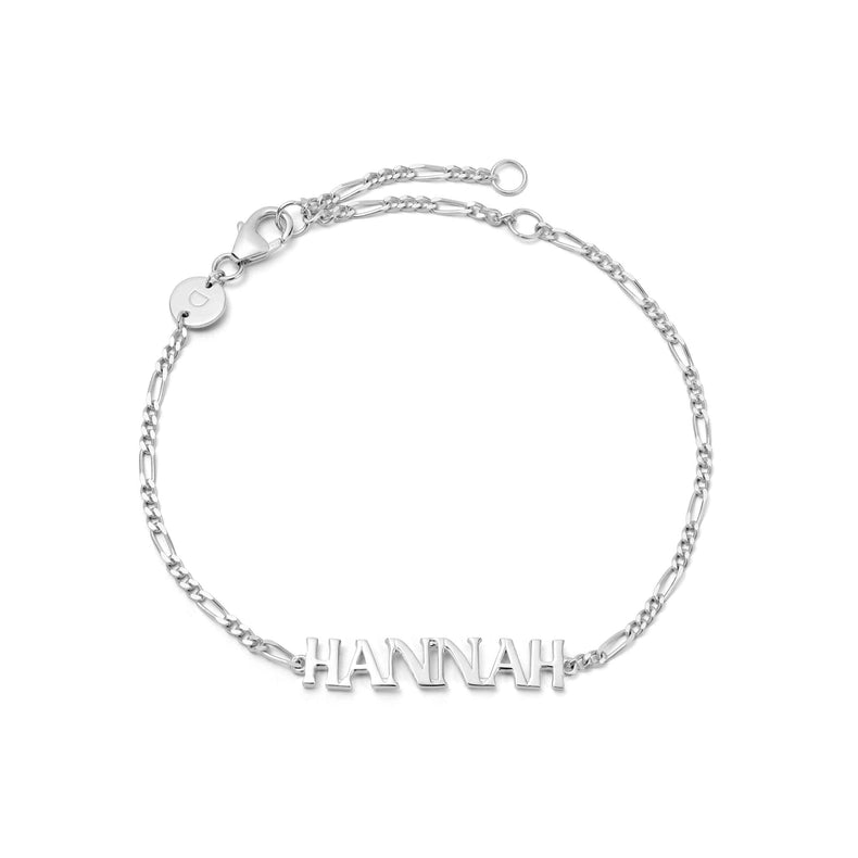 Personalised Name Bracelet Sterling Silver recommended