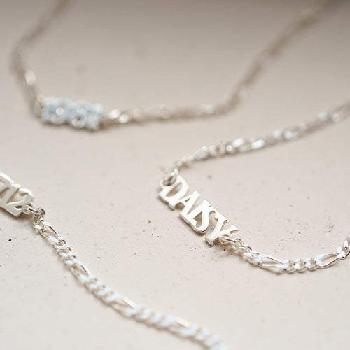 Personalised Name Bracelet Sterling Silver