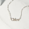 Personalised Name Necklace Sterling Silver