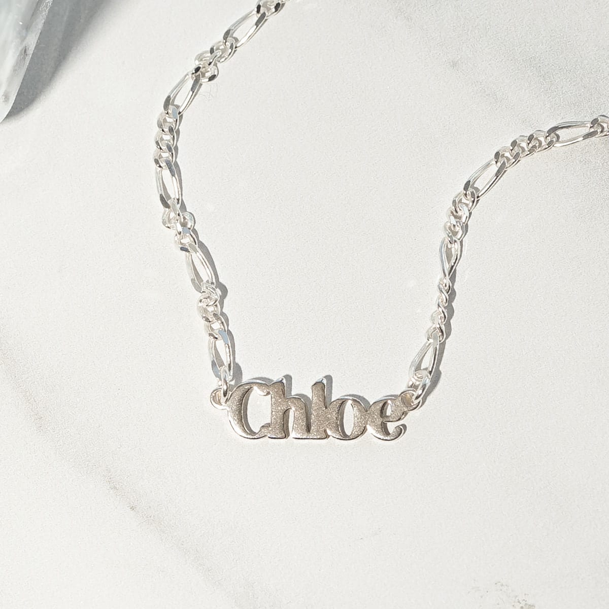 Personalised Name Necklace Sterling Silver