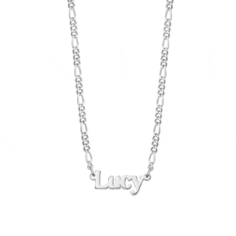 Personalised Name Necklace Sterling Silver recommended