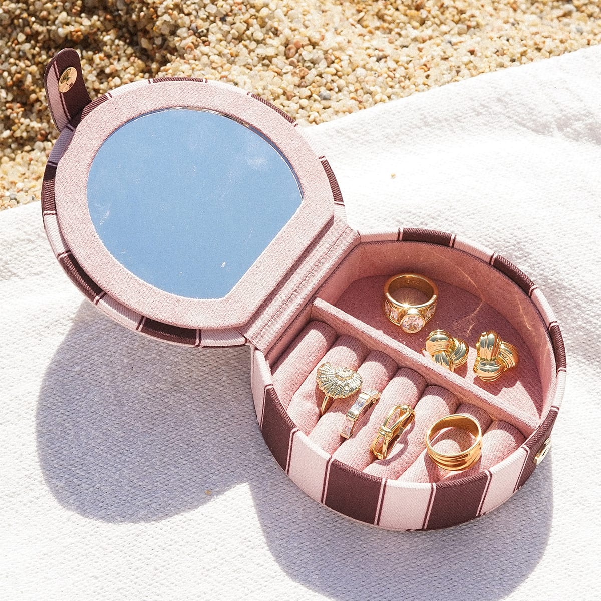Polly Compact Mulberry Jewellery Case