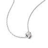 Polly Crystal Bead Necklace Sterling Silver