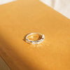 Polly Crystal Ring Stack Sterling Silver