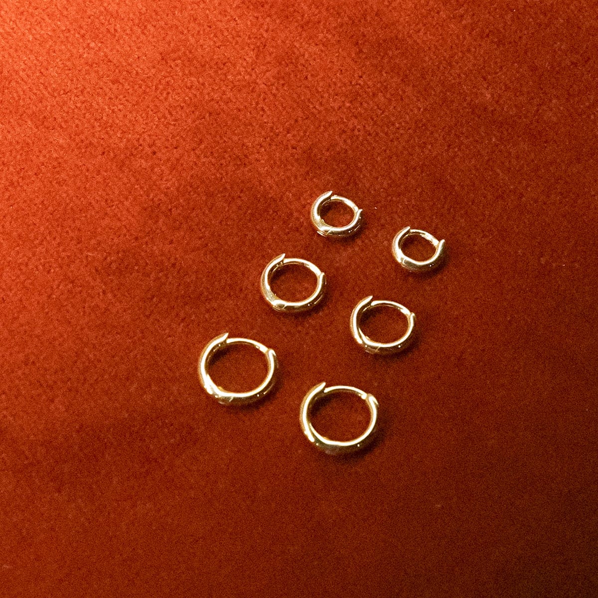 Polly Essential Huggie Stack 18ct Gold Plate