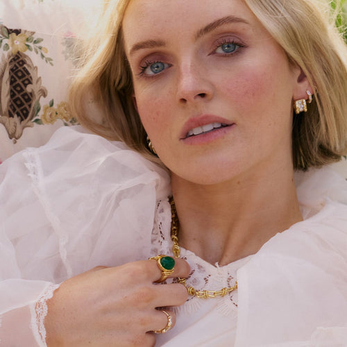 Polly Knot Chain Necklace 18ct Gold Plate