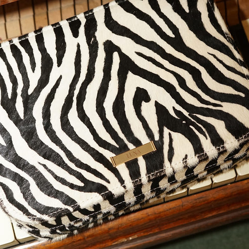 Polly Newman Zebra Print Large Jewellery Box