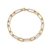 Polly Paperclip Chain Bracelet 18ct Gold Plate