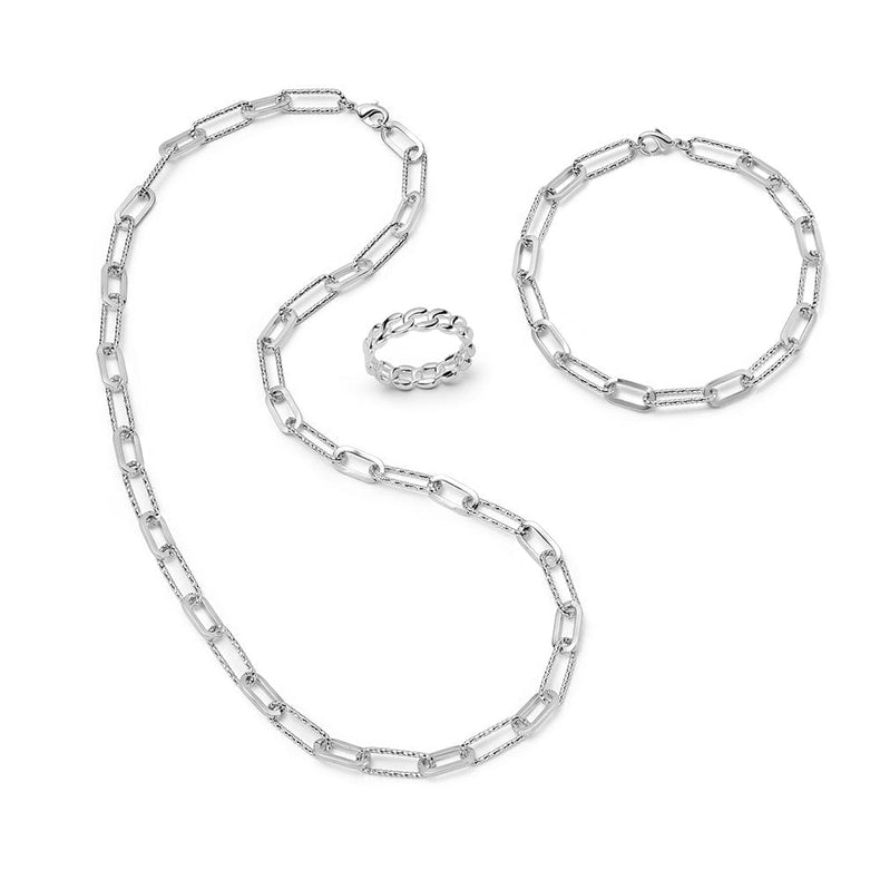 Polly Sayer Chain Look Silver Plate recommended