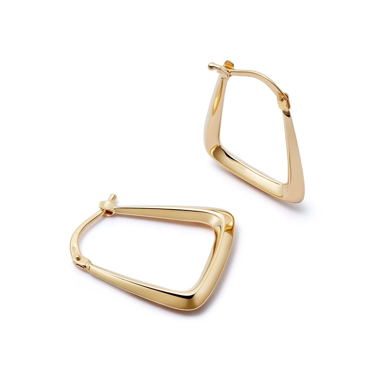 Polly Sayer Creole Earrings 18ct Gold Plate recommended