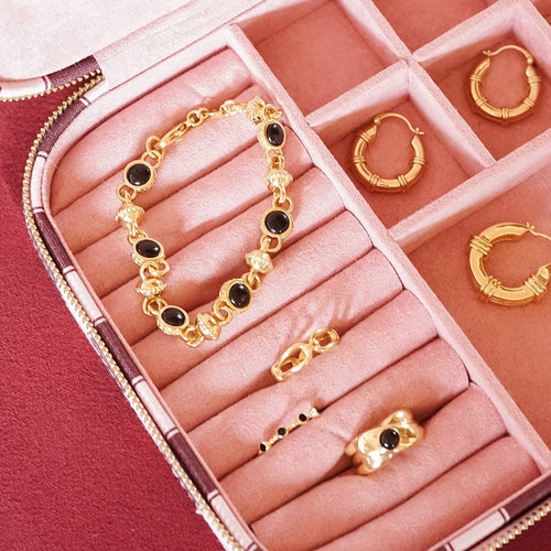 Polly Knot Band Ring 18ct Gold Plate