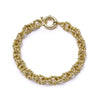 Polly Vintage Rope Chain Bracelet 18ct Gold Plate