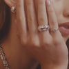Free People Alexandra Pinky Ring Silver Plate