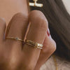 Personalised Band Ring 9ct Solid Gold