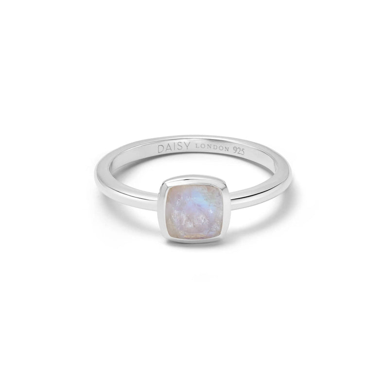 Moonstone June Birthstone Ring Sterling Silver recommended