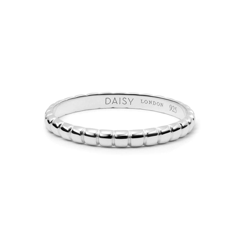 Dainty Ridged Stacking Ring Sterling Silver recommended