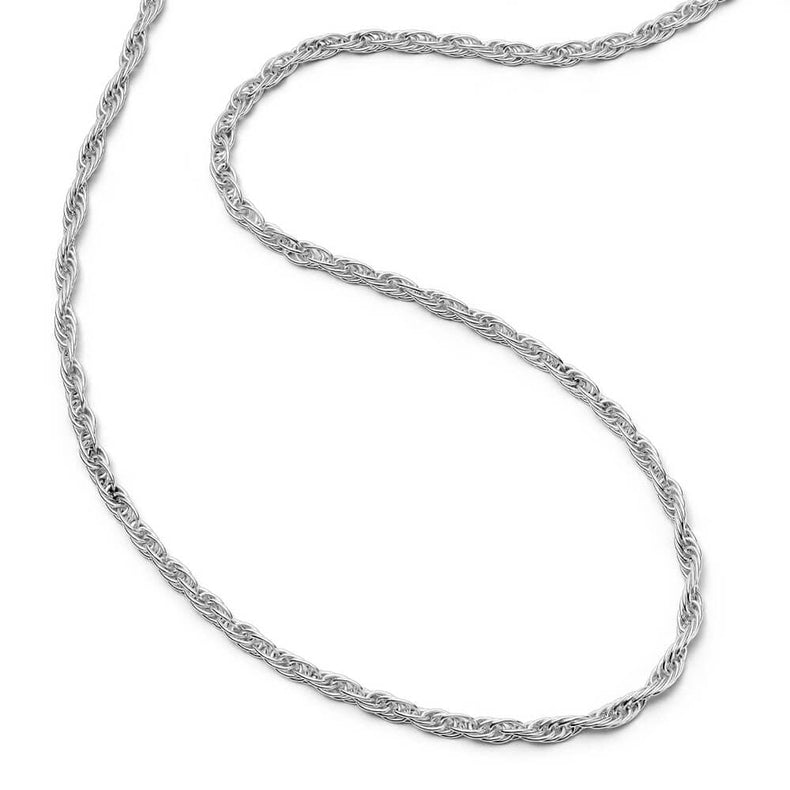 Rope Chain Necklace Sterling Silver recommended
