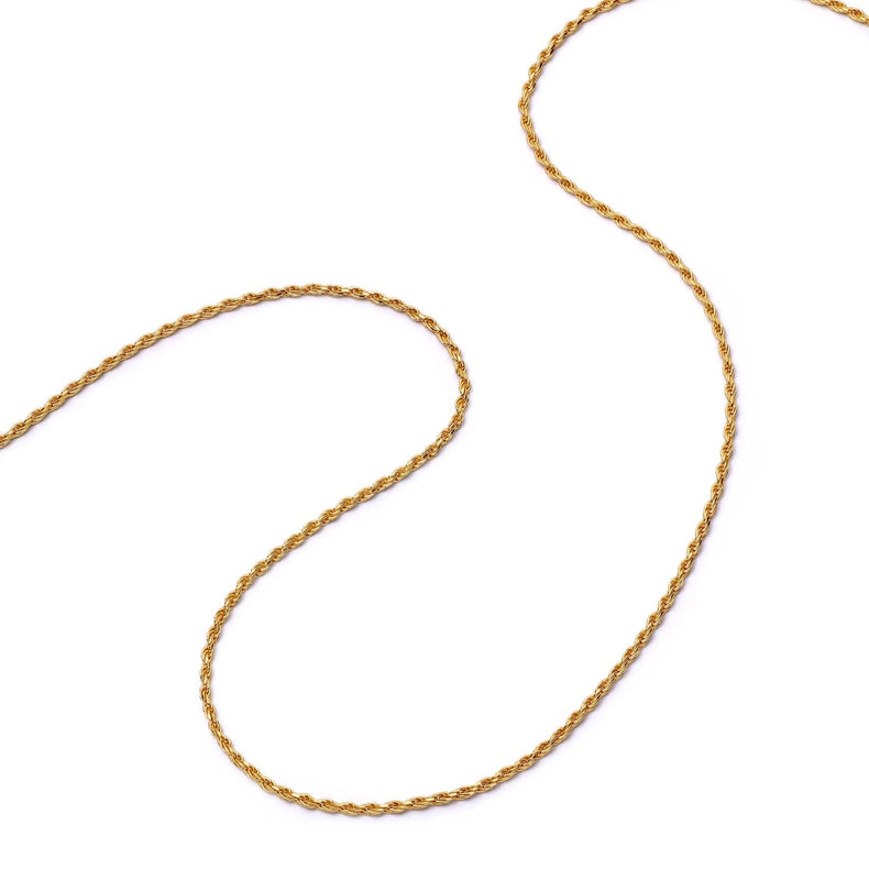 Rope Layering  Chain Necklace 18ct Gold Plate recommended