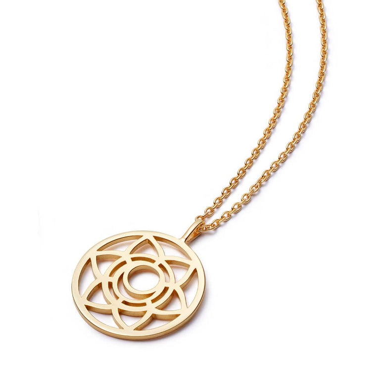 Sacral Chakra Necklace 18ct Gold Plate recommended