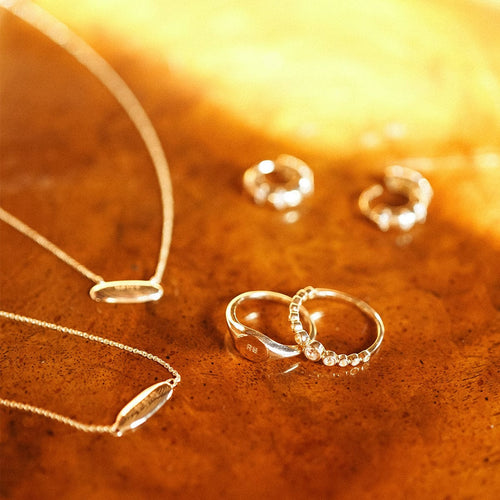 Sapphire Pavé Ring 9ct Solid Gold