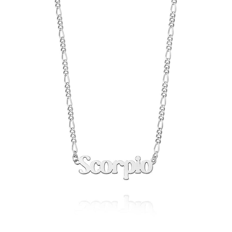 Scorpio Zodiac Necklace Sterling Silver recommended