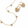 Scribble Hearts 'Locked In' Layering Set 18ct Gold Plate