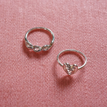 Scribble Knot Ring Sterling Silver recommended