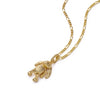 Shrimps Bunny Charm Necklace 18ct Gold Plate