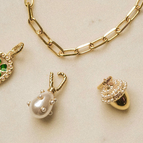 Shrimps Chunky Chain Bracelet 18ct Gold Plate