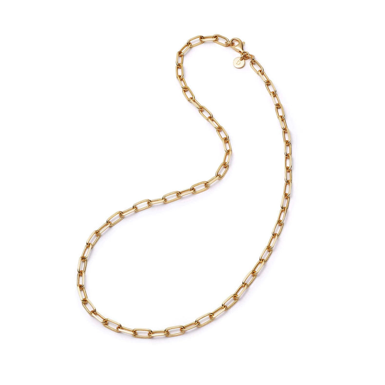 Shrimps Chunky Chain Necklace 18ct Gold Plate recommended