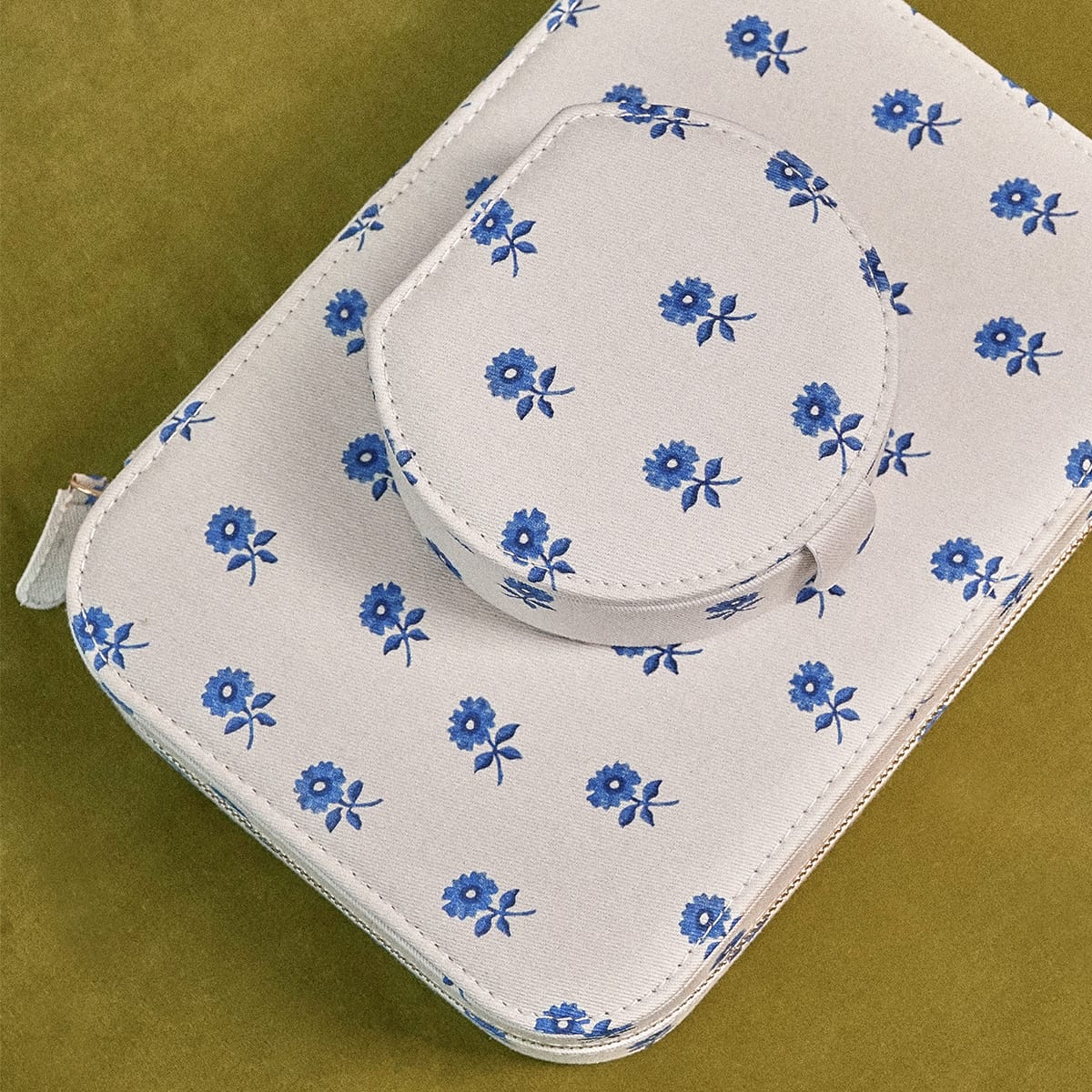 Shrimps Delft Flower Compact Jewellery Box