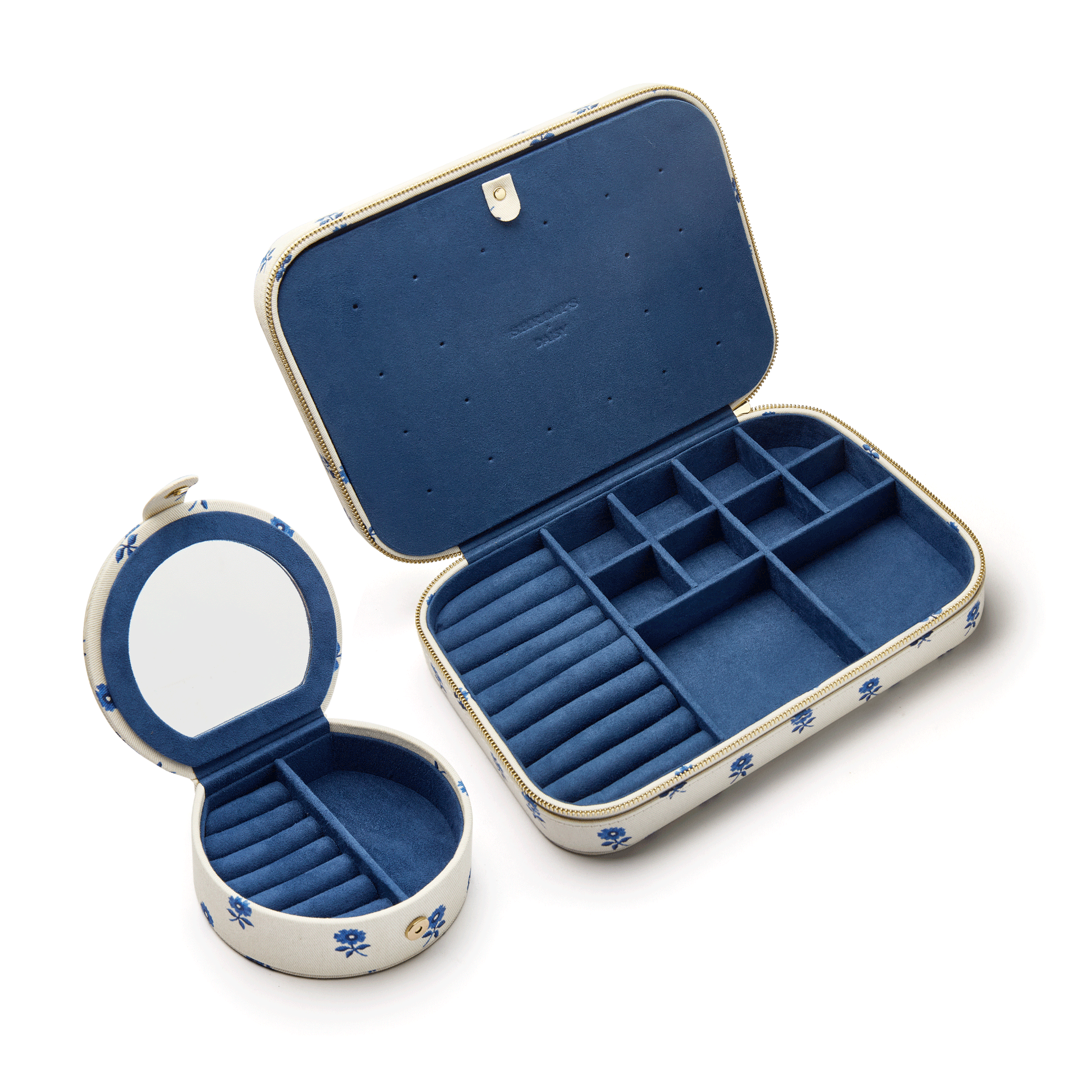 Shrimps Delft Flower Jewellery Box Set