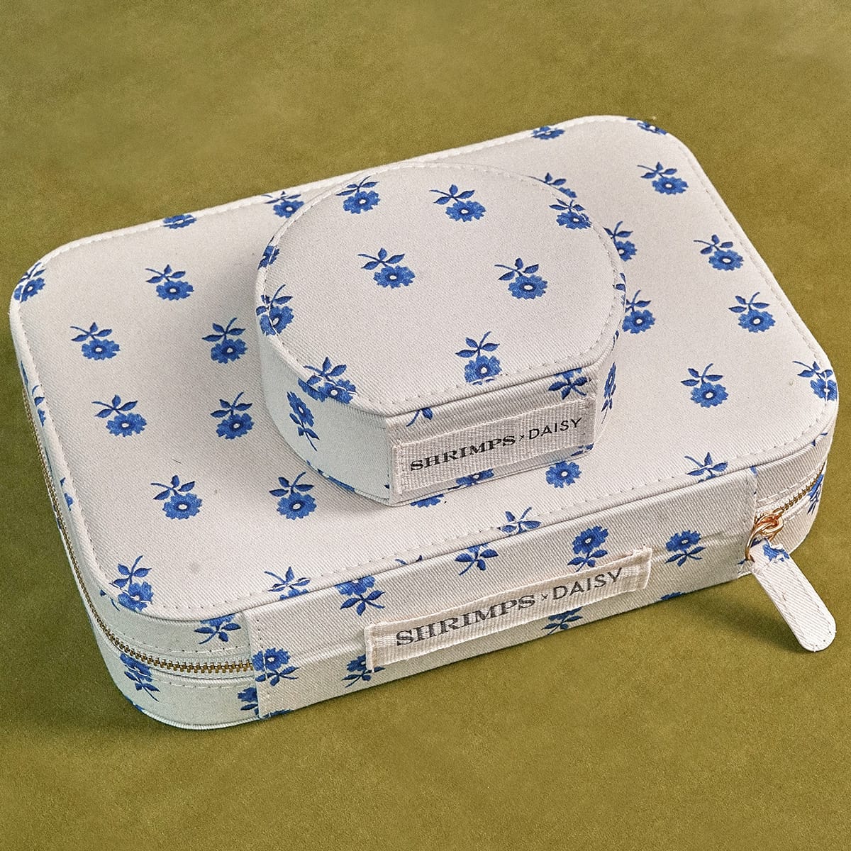 Shrimps Delft Flower Jewellery Box Set