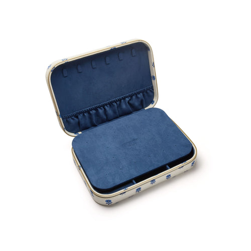 Shrimps Delft Flower Large Jewellery Box