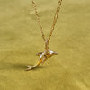 Shrimps Dolphin Charm 18ct Gold Plate