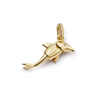 Shrimps Dolphin Charm 18ct Gold Plate