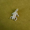 Shrimps Frog Charm Silver Plate