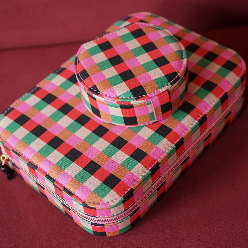 Shrimps Pink Jewellery Case Set