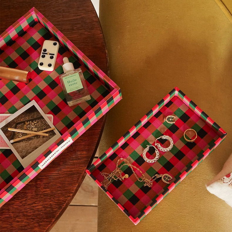 Shrimps Pink Trinket Tray