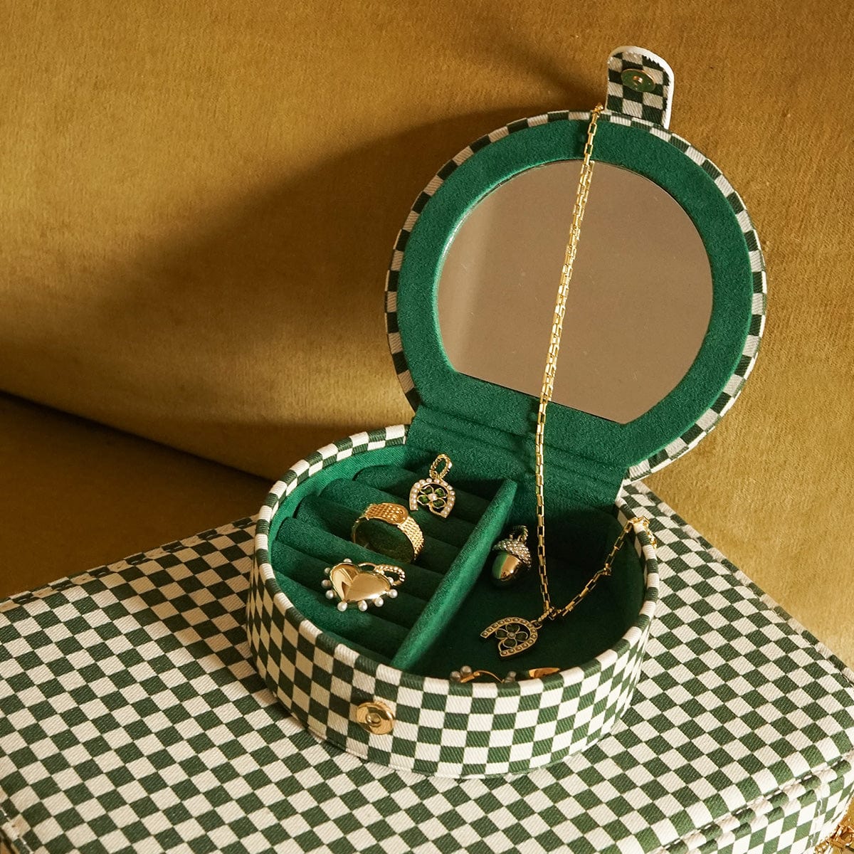 Shrimps Travel Jewellery Case Set