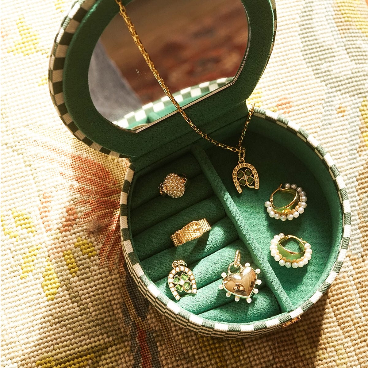 Shrimps Travel Jewellery Case Set