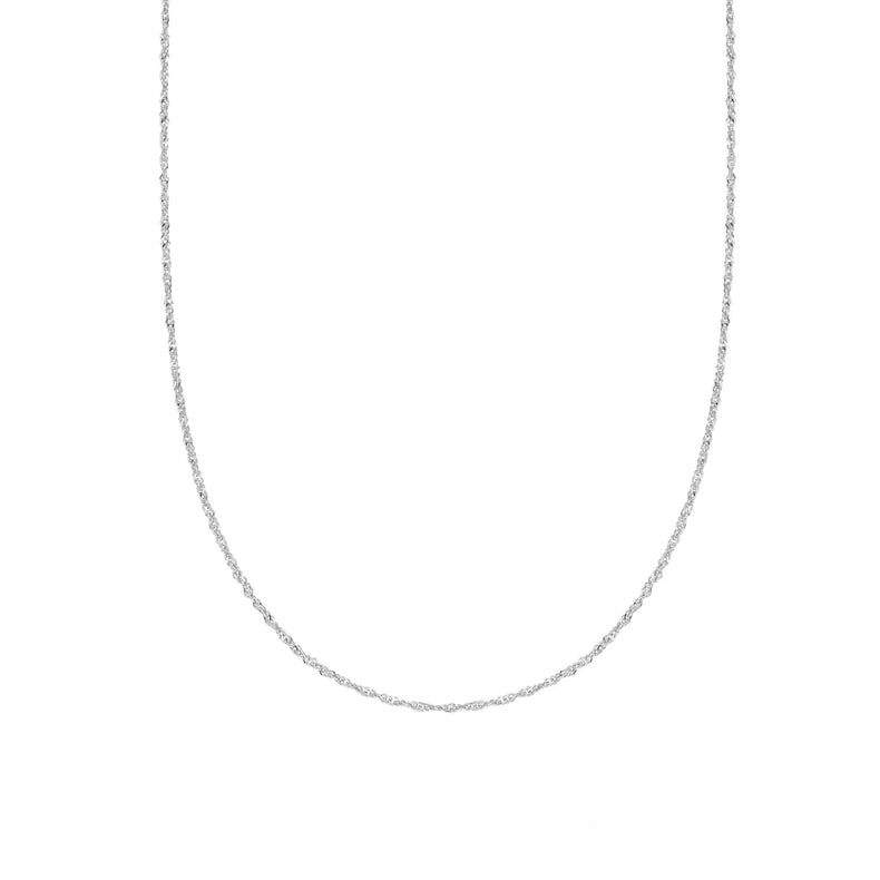 Singapore Layering Chain Necklace Sterling Silver recommended